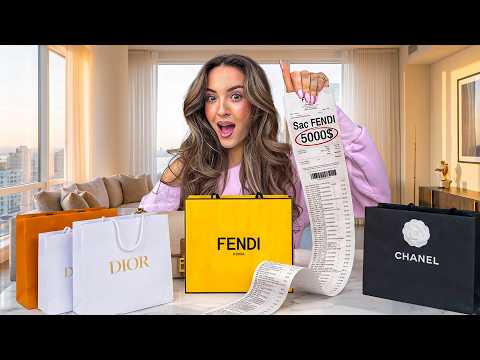 J'AI DÉPENSÉ 5000$ SUR UN SAC FENDI (luxury haul)