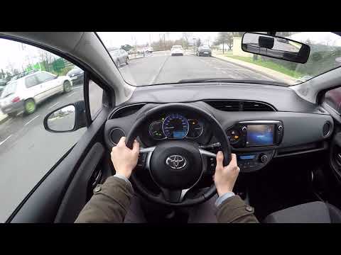 Toyota Yaris III Hybrid (2015) - POV Drive