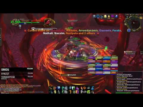 Drainerx Il'gynoth, Hearth of Corruption MYTHIC [ Resto Shaman PoV ]