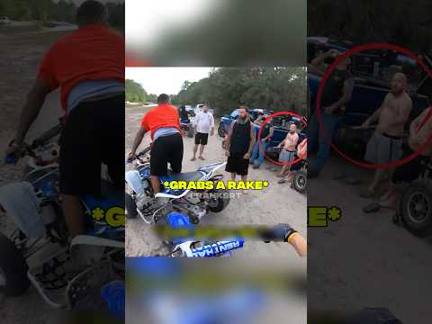 A Group Attacks a Solo Biker But He Calls Backup (MotoBroo)