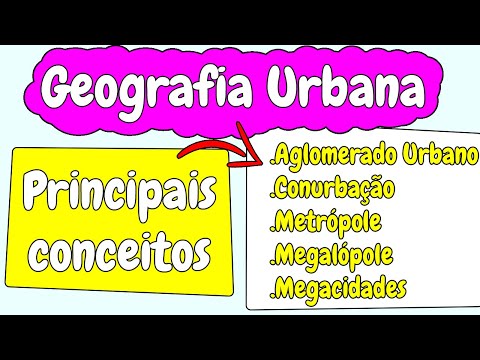 Urban Geography - Understand the main concepts