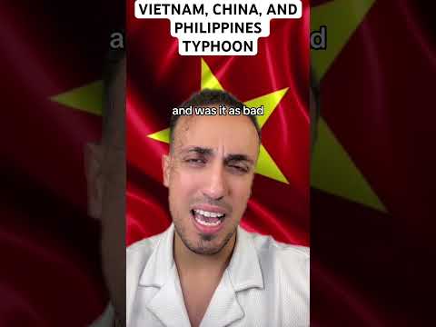 Vietnam, China, And Philippines Typhoon