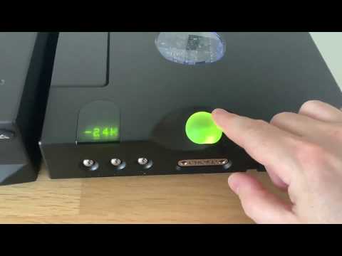 Chord Hugo TT2 volume ball operation with headphones