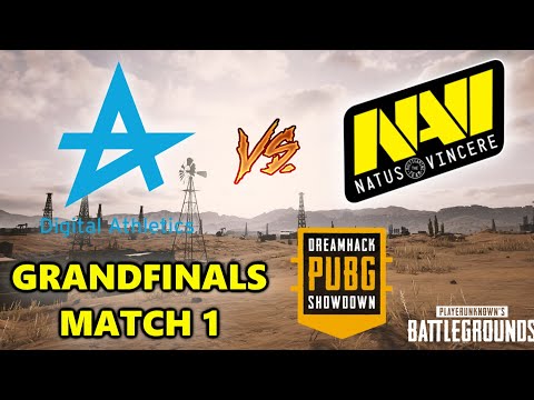 DIGITAL ATHLETICS vs NAVI - GRANDFINALS - MATCH 1 - DREAMHACK WINTER SHOWDOWN