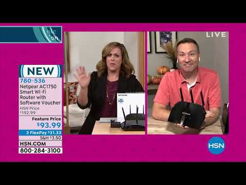 Netgear AC1750 Smart WiFi Router with Software Voucher