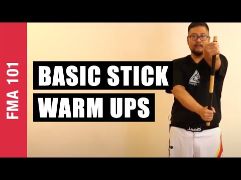 Basic Stick Warm Ups in Filipino Martial Arts | Kali | Eskrima | Arnis