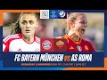 FC Bayern München - AS Roma | UEFA Women's Champions League 2023-24 Spieltag 1 Ganzes Spiel