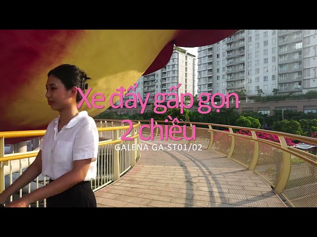 [HDSD] Xe Đẩy Gấp Gọn Galena GA-ST01