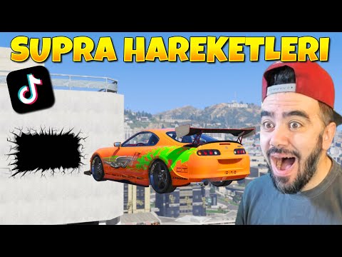 99.9% ZOR SUPRA ARABA HAREKETLERINI YAPTIM - GTA 5 MODS