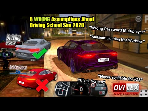 Driving School Sim OVILEX - 8 WRONG Assumptions | (Open World, Wrong Password, Graphics & More)