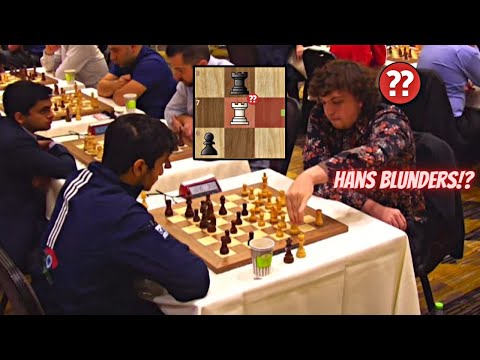 Hans Niemann BLUNDERS in the Endgame and Loses to VD!?😯|| WORLD TEAM CHAMPIONSHIP 🏆