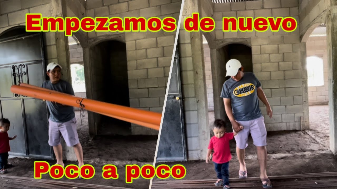🔴Retomamos la construcción de nuestra casa 🏠 Estamos muy felices❤️
