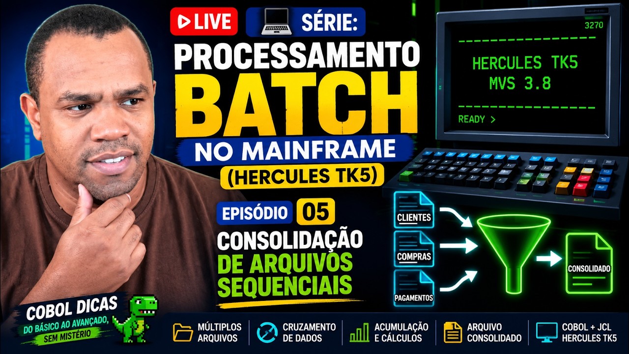 Última live COBOL Dicas