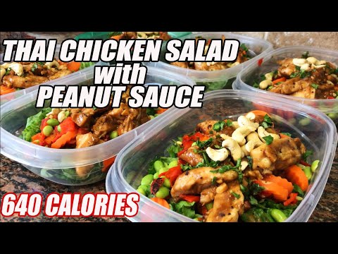 Easy Chicken Salad Meal Prep For Weight Loss | Simple Healthy Recipe | $3 per Meal