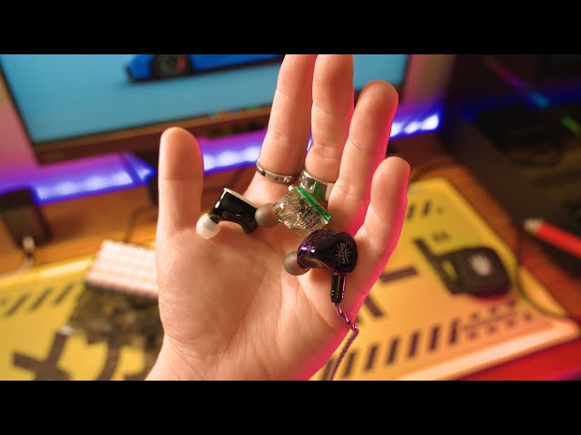 Vídeo relacionado con Linsoul Kiwi Ears Septet In Ear Monitor,Auriculares IEM Quadbrid de Controladores 1DD+4BA+1Planar+1PZT,Audífonos HiFi,Cascos para Gaming con Cables Modulares de 3.5mm/4.4mm para Músicos Audiófilos