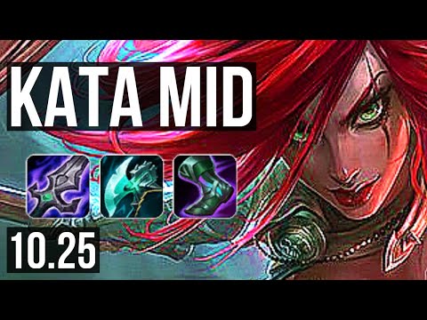 KATARINA vs ORIANNA (MID) | 13/1/2, 9 solo kills, Legendary, 600+ games | EUW Diamond | v10.25
