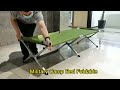 Military folding camping bed army cot -TOP