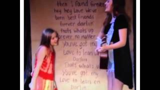 Lennon and Maisy singing That&#39;s What&#39;s Up