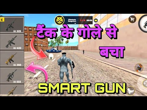 TANK KE गोले से बाल बाल बचा ROPE HERO 🧐 || BEST GUN CHALLENGE IN ARMY कैंट 💯 || GAMEPLAY 🎯
