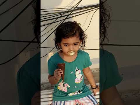 eat ice cream sometimes with your nose also 🥰😜🤪 #icecream #funny #cuteness #cutenessoverload
