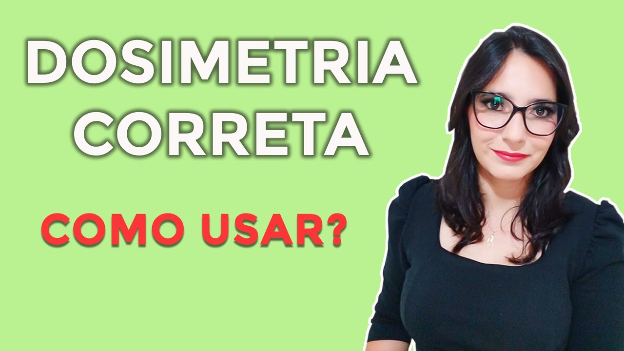 Como usar a dosimetria correta do laser
