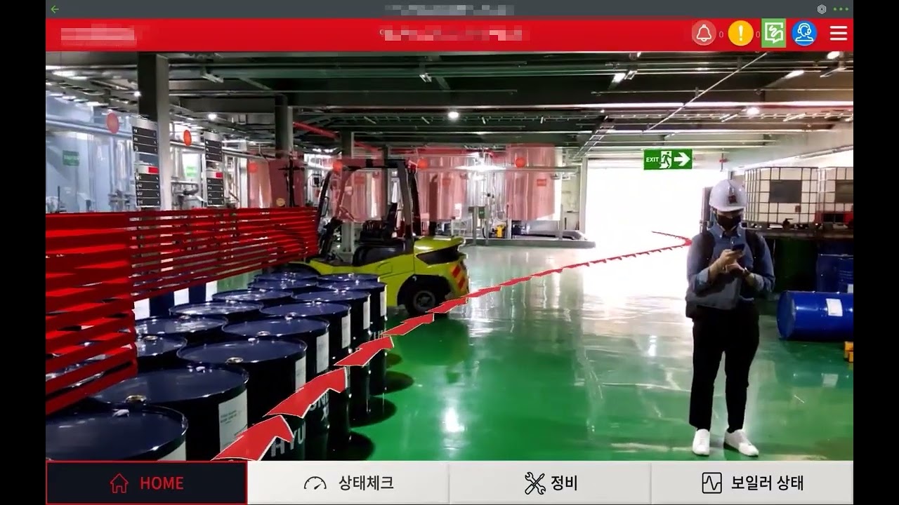 산업 현장 모니터링 AR 서비스