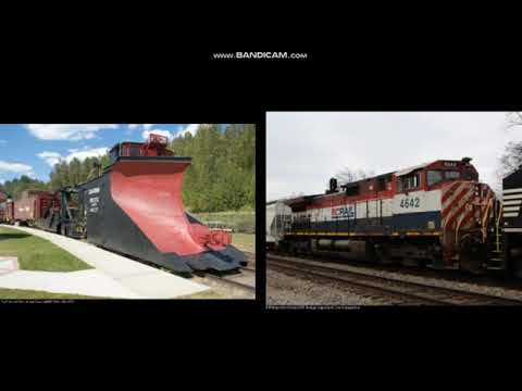 j3 snowplow cp and BC Rail #4642 canadian horn SFX