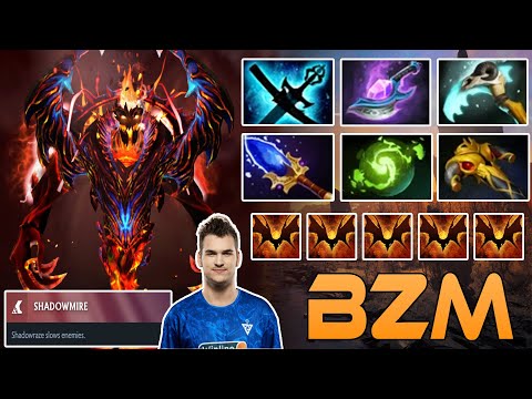 BZM Shadow Fiend Crazy Magic Damage Build - Dota 2 Pro Gameplay