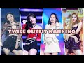 Twice Outfit Ranking On Stage