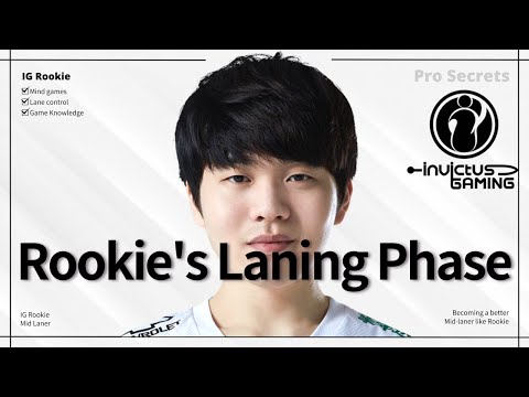 Secrets of Rookie's laning phase for Mid laners