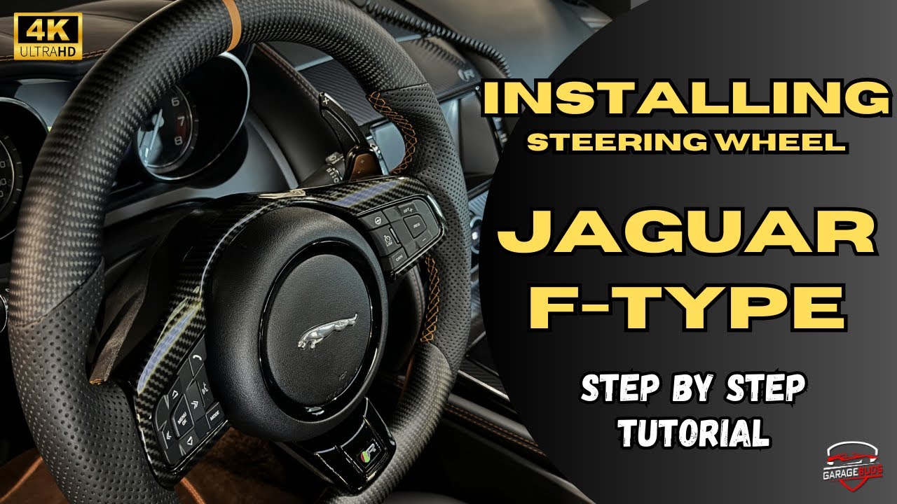 Installing New Steering Wheel on a Jaguar F-Type