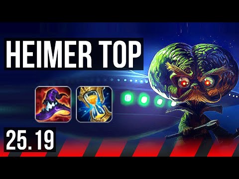 HEIMERDINGER vs CAMILLE (TOP) | 10 solo kills, Legendary | KR Master | 25.19