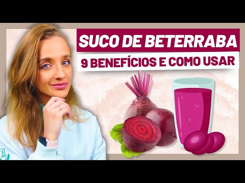 9 Benefícios do SUCO DE BETERRABA - COMO PREPARAR e COMO TOMAR CERTO!