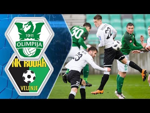23. krog: Olimpija - Rudar 4:0 ; Prva liga Telekom Slovenije 2017/2018