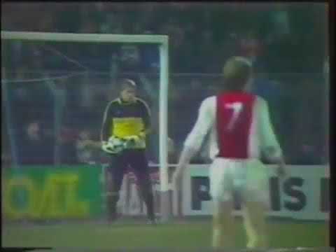 ECC 1979-80. Quarter-finals. RC Strasbourg - AFC Ajax. Highlights.