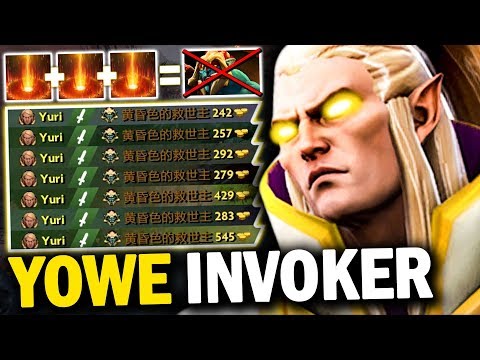 ABSOLUTELY EPIC GAME!! YOWE INVOKER 21 KILLS DESTROYED DIRE TEAM vs HUSKAR AT MID | DOTA 2 INVOKER