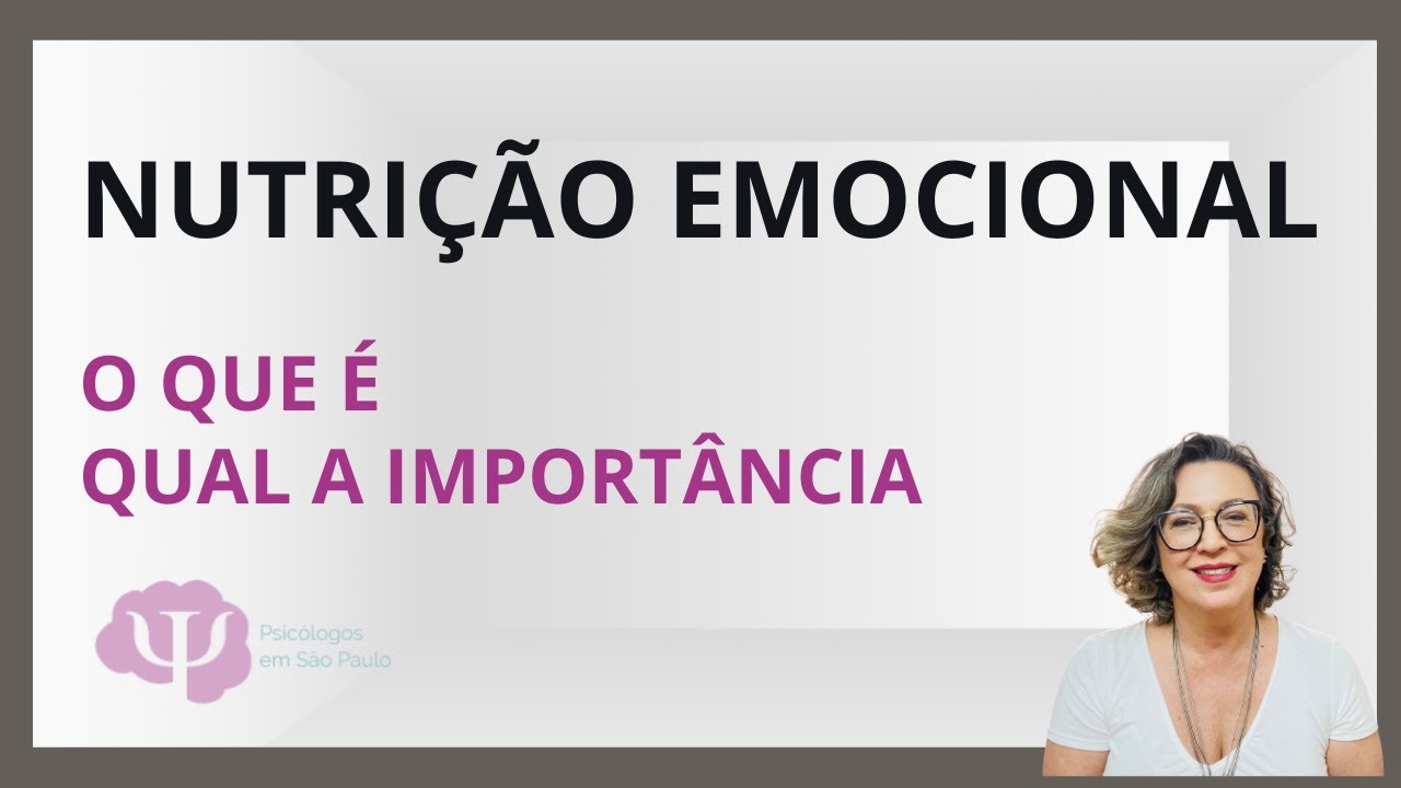 VOCÊ RECEBEU O APOIO EMOCIONAL QUE PRECISOU