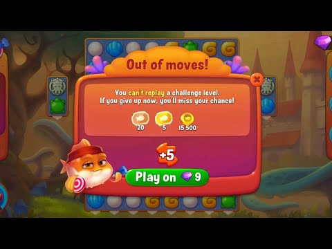 @Fishdom Win Strikes Level 6853 - 6861, Failed on Special Level 6862 Challenge 😭