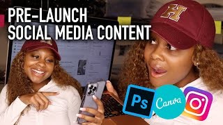 WHAT CONTENT TO POST BEFORE LAUNCH DAY & BEYOND | TROYIA MONAY