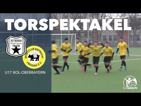 B-Junioren-Torspektakel | Stern München U17 – Eintracht Freising U17 (B-Oberliga Oberbayern)