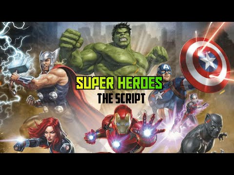 AVENGERS  ☆SUPERHEROES☆ "THE SCRIPT" MUSIC VIDEOS