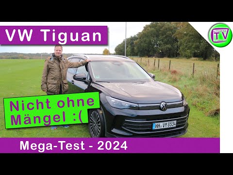 Test VW Tiguan Life 1.5 eTSI 96kW 130 PS mit Fahrbericht und Review 2024