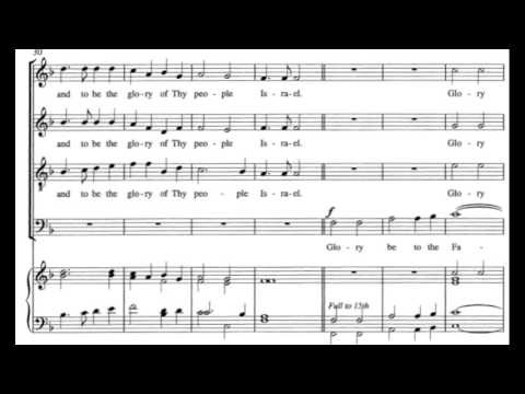 Nunc Dimittis,  Thomas Attwood Walmisley