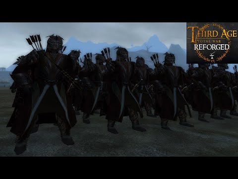 ELVES AND DWARVES DEFEND GALADHOR (Siege Battle) - Third Age: Total War (Reforged)
