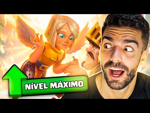 USEI A CURADORA GUERREIRA NÍVEL MAXIMO NO CLASH ROYALE!