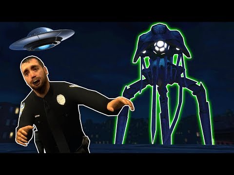 We Must Survive Alien Tripods in the City in Gmod! - Garry's Mod Survival Multiplayer