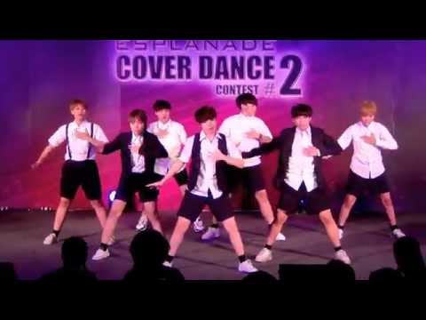 150614 JUST cover BTS - I NEED U + DANGER @Esplanade Cover Dance #2 (Audition)