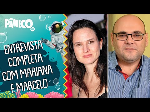 Assista à entrevista com Mariana Caltabiano e Marcelo Vip na íntegra