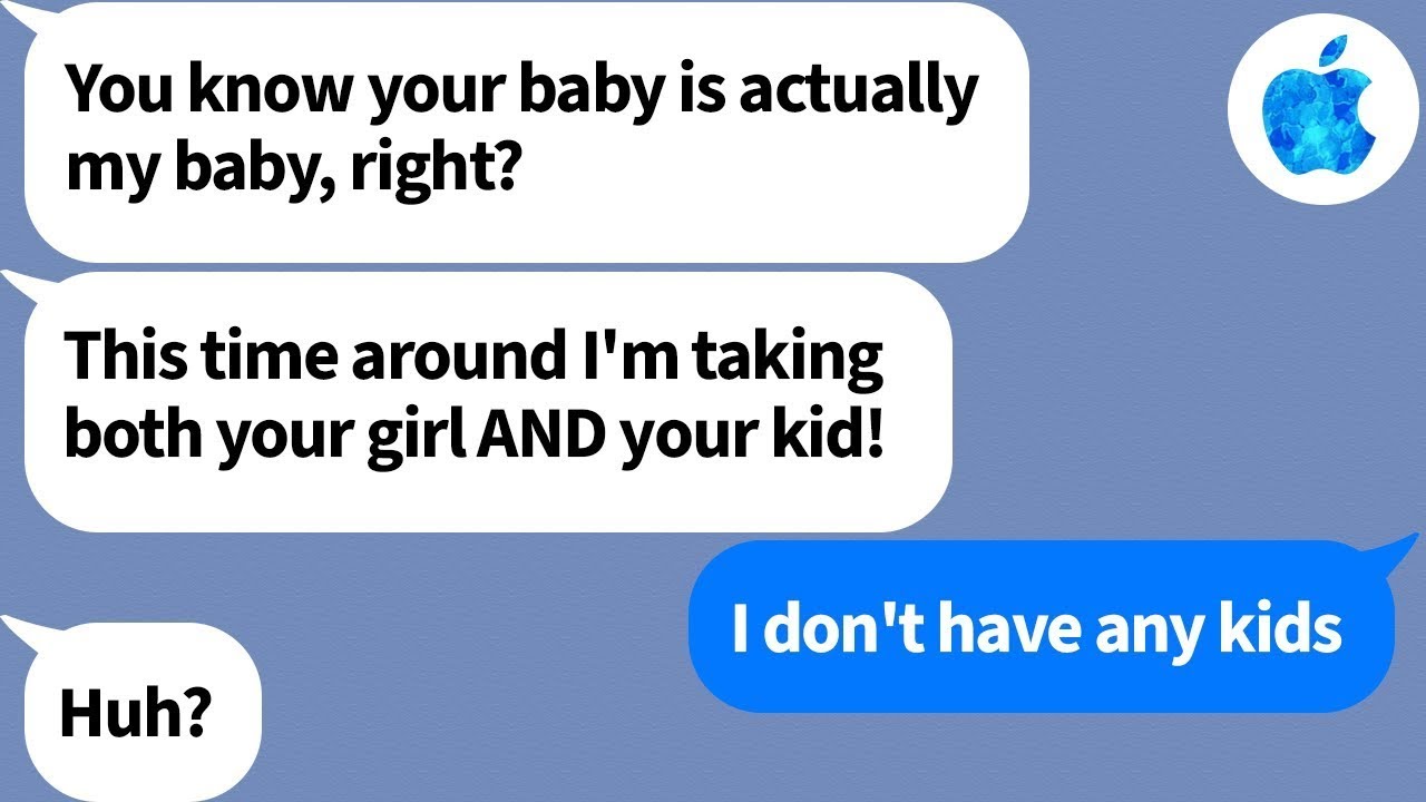 【Apple】This guy claimed he was the real father of my daughter, but...I don't have any kids