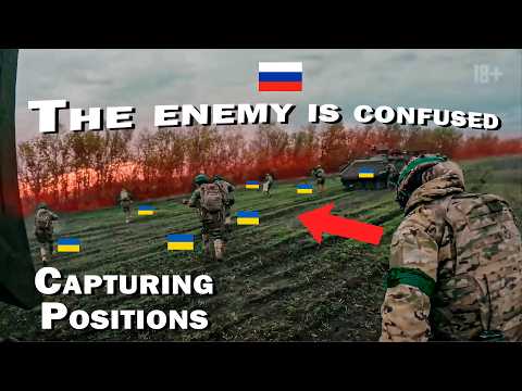 We're launching a surprise counterstrike! The AFU are entering the Russian positions. Battle Footage